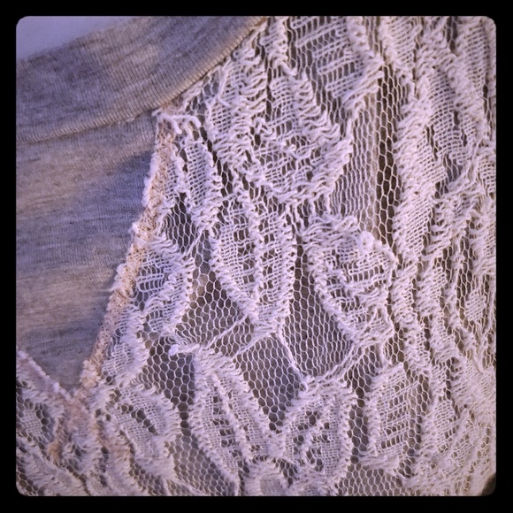 Rewind Lace Long Sleeve Tee - Picture 4 of 5